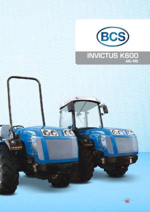 4WD ट्रैक्टर BCS Invictus K600 AR