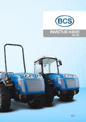 4WD ट्रैक्टर BCS Invictus K600 AR
