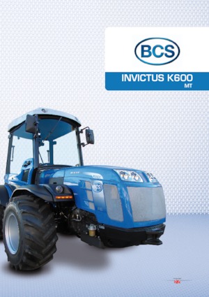 4WD ट्रैक्टर BCS Invictus K600 MT