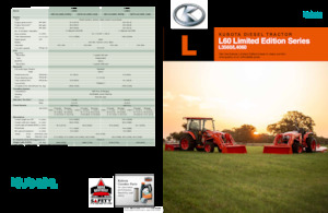 4WD ट्रैक्टर Kubota L3560HST-LE