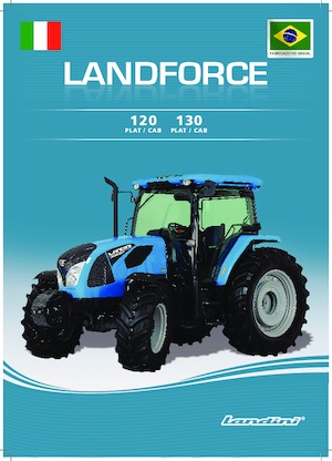 4WD ट्रैक्टर Landini Landforce 130 