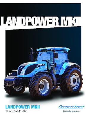 4WD ट्रैक्टर Landini Landpower 125 Techno