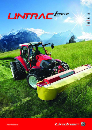 4WD ट्रैक्टर Lindner Lintrac 80