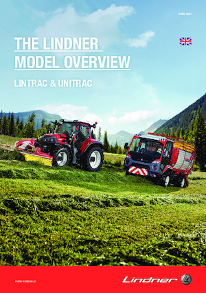 4WD ट्रैक्टर Lindner Lintrac 95 LS