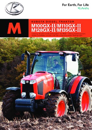 4WD ट्रैक्टर Kubota M 128 GX-II