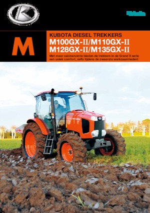 4WD ट्रैक्टर Kubota M 128 GX-II