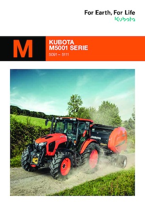 4WD ट्रैक्टर Kubota M5091