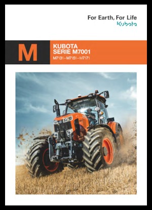 4WD ट्रैक्टर Kubota M7171