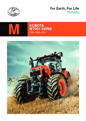 4WD ट्रैक्टर Kubota M7171