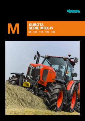 4WD ट्रैक्टर Kubota M135GX-IV