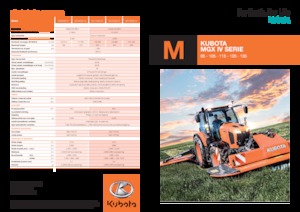 4WD ट्रैक्टर Kubota M135GX-IV