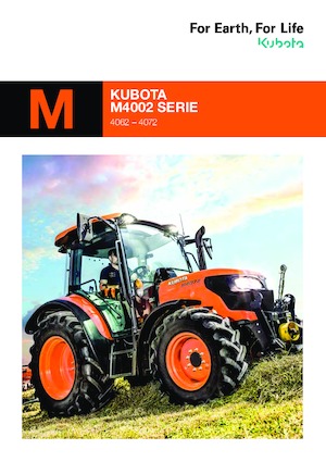 4WD ट्रैक्टर Kubota M4062