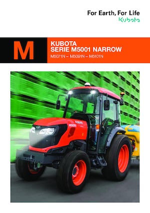 4WD ट्रैक्टर Kubota M5091N