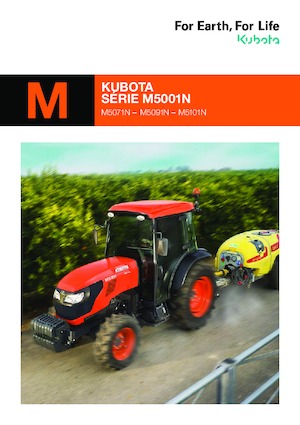 4WD ट्रैक्टर Kubota M5091N