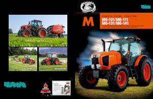 4WD ट्रैक्टर Kubota M6-131