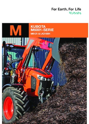 4WD ट्रैक्टर Kubota M6121