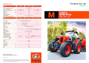 4WD ट्रैक्टर Kubota M7152
