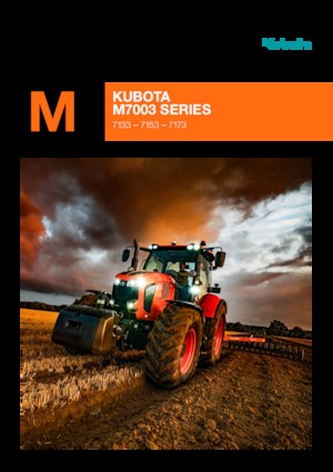 4WD ट्रैक्टर Kubota M7153 