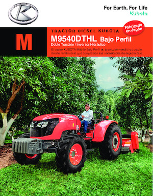 4WD ट्रैक्टर Kubota M9540LP