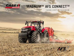 4WD ट्रैक्टर Case IH ASF Connect Magnum 400