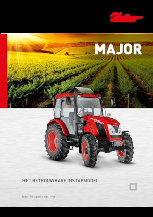 4WD ट्रैक्टर Zetor Major CL 60