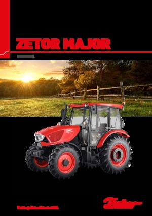 4WD ट्रैक्टर Zetor Major CL 80 