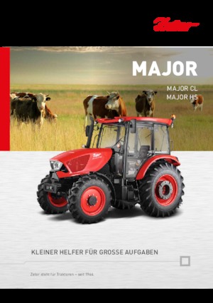 4WD ट्रैक्टर Zetor Major HS 80