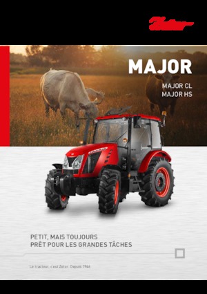 4WD ट्रैक्टर Zetor Major HS 80