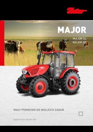 4WD ट्रैक्टर Zetor Major HS 80