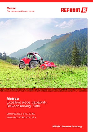 4WD ट्रैक्टर Reform Werke Metrac H 9 X