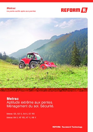 4WD ट्रैक्टर Reform Werke Metrac H 9 X