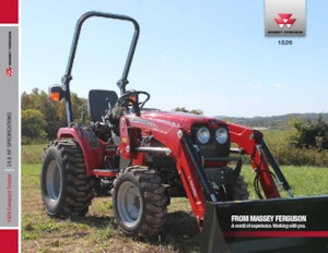 4WD ट्रैक्टर Massey Ferguson MF 1526