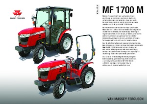 4WD ट्रैक्टर Massey Ferguson MF 1735 M HP 