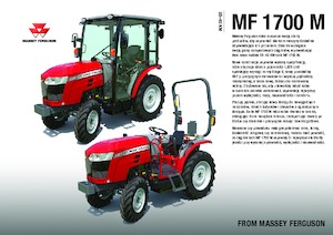 4WD ट्रैक्टर Massey Ferguson MF 1735 M HP 