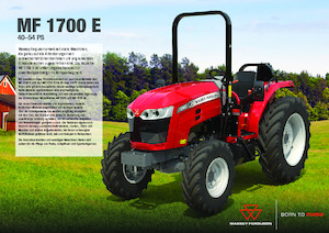 4WD ट्रैक्टर Massey Ferguson MF 1755 E MP 