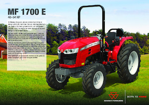 4WD ट्रैक्टर Massey Ferguson MF 1755 E MP 
