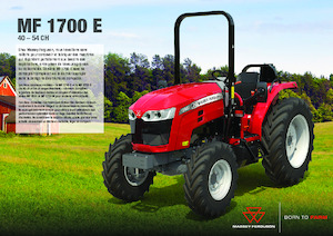 4WD ट्रैक्टर Massey Ferguson MF 1740 E MP 