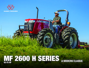 4WD ट्रैक्टर Massey Ferguson MF 2607 H