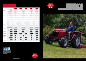 4WD ट्रैक्टर Massey Ferguson MF 2615-4R