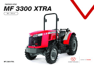 4WD ट्रैक्टर Massey Ferguson MF 3307 Xtra