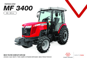4WD ट्रैक्टर Massey Ferguson MF 3407