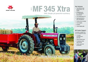 4WD ट्रैक्टर Massey Ferguson MF 345 Xtra
