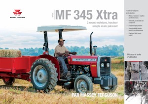 4WD ट्रैक्टर Massey Ferguson MF 345 Xtra