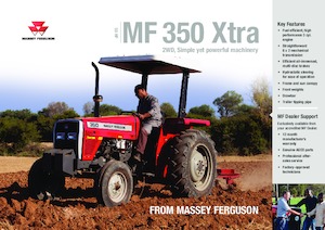 4WD ट्रैक्टर Massey Ferguson MF 350 Xtra