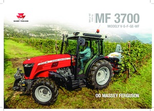 4WD ट्रैक्टर Massey Ferguson MF 3710 F