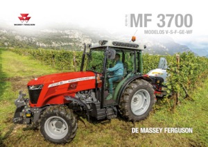 4WD ट्रैक्टर Massey Ferguson MF 3707 S