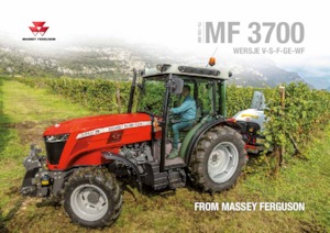 4WD ट्रैक्टर Massey Ferguson MF 3708 GE