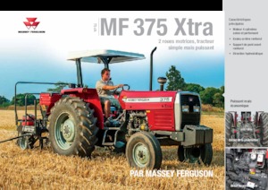 4WD ट्रैक्टर Massey Ferguson MF 375 Xtra