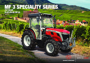 4WD ट्रैक्टर Massey Ferguson MF 3SP.115 