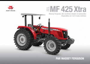 4WD ट्रैक्टर Massey Ferguson MF 425 Xtra